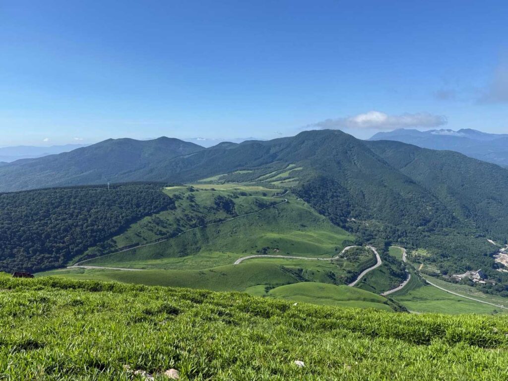 飯盛ヶ城山頂付近