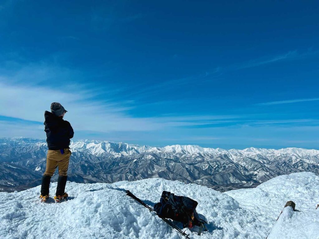 山頂からの大展望