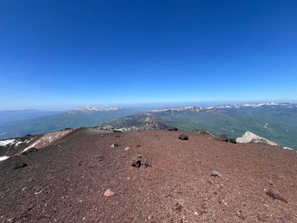 山頂からの景色