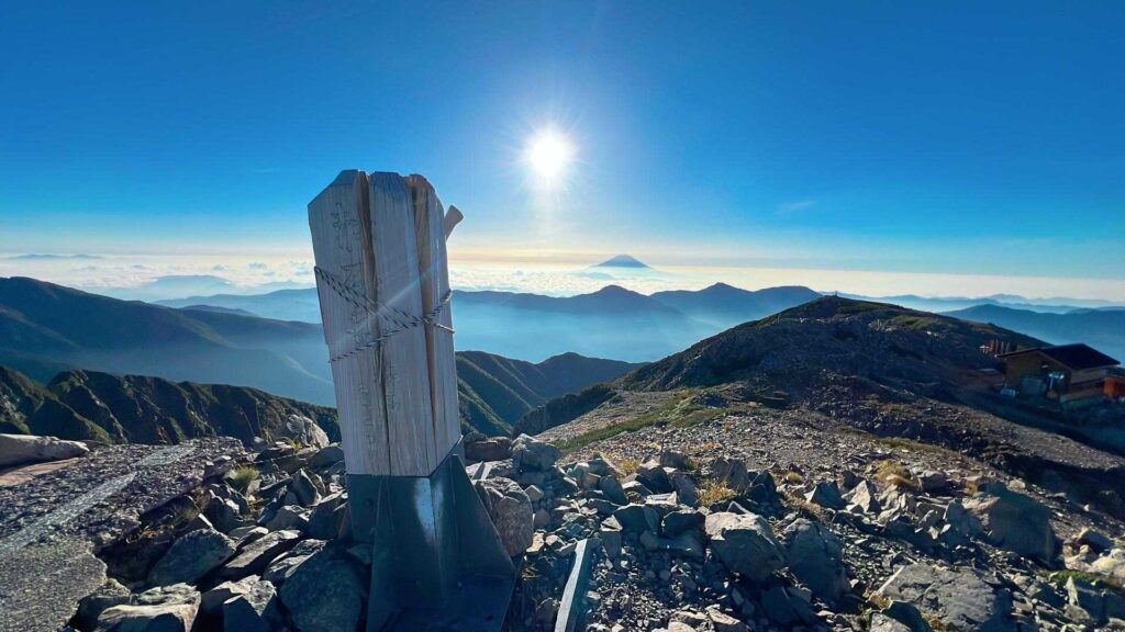 畑薙第一ダムの駐車場