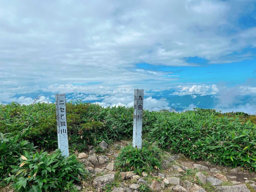 ニセ巻機の標識