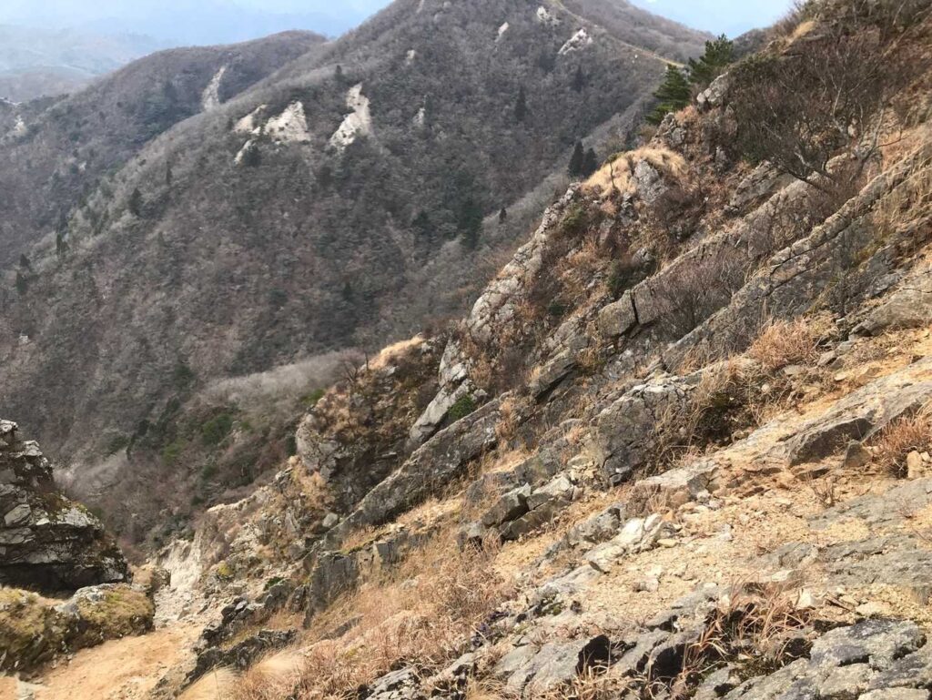 下山します 景色がいいなぁー😄
