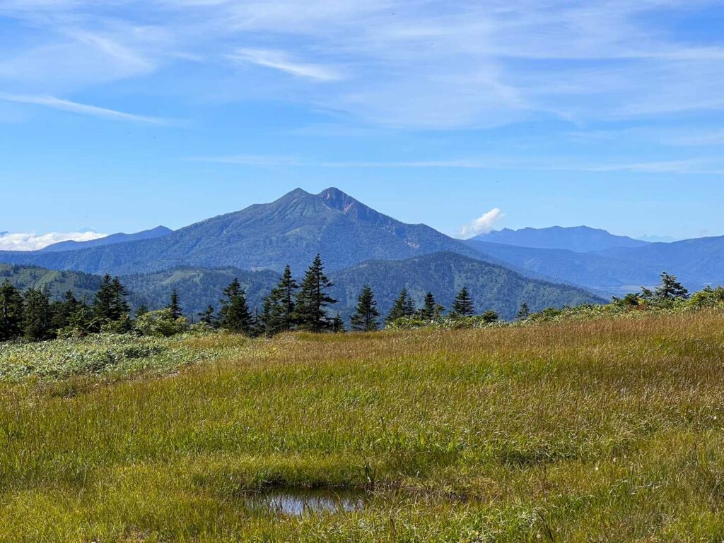 燧ヶ岳方面の展望