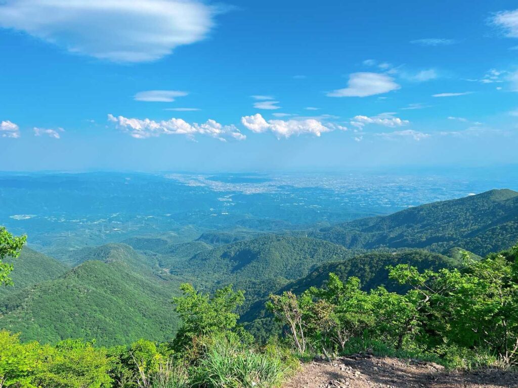 駒ヶ岳からの眺め