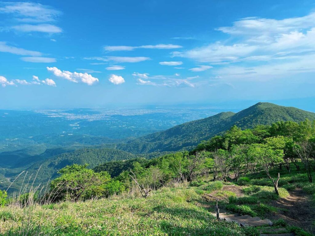 穏やかな表情の赤城山