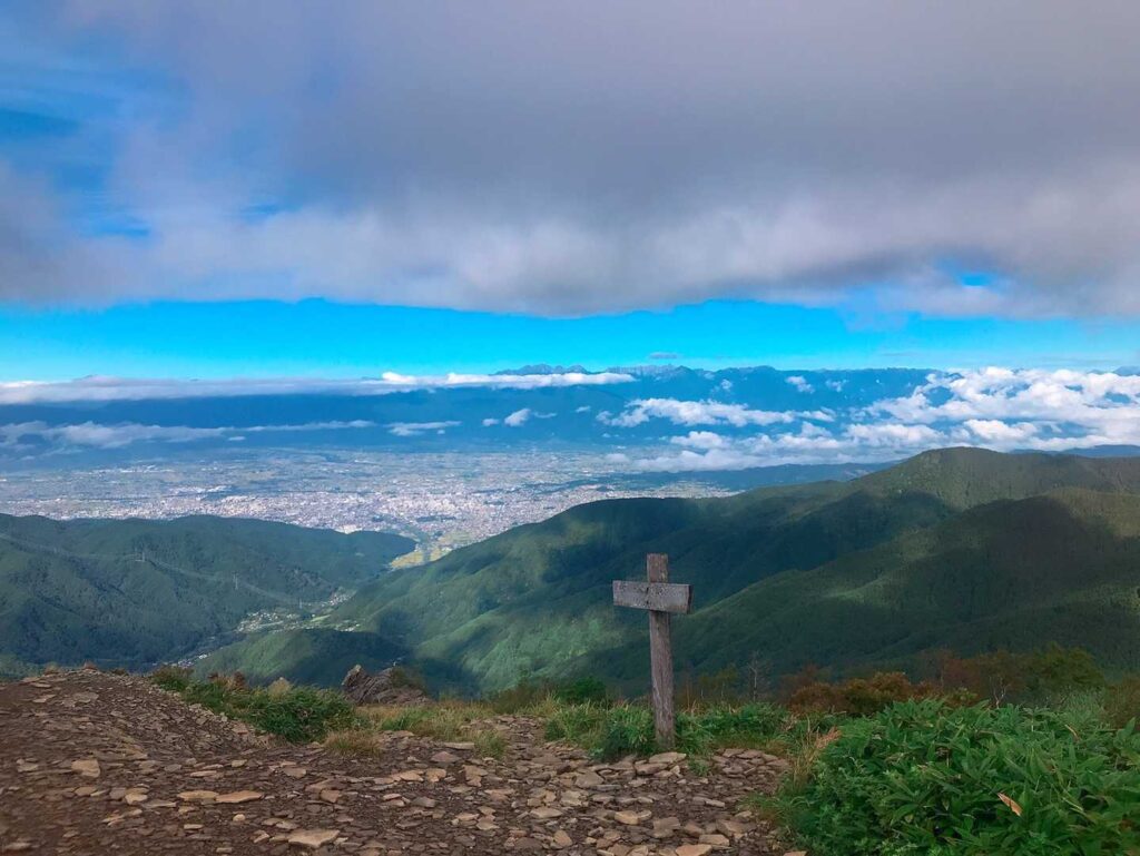 王ヶ鼻からの展望