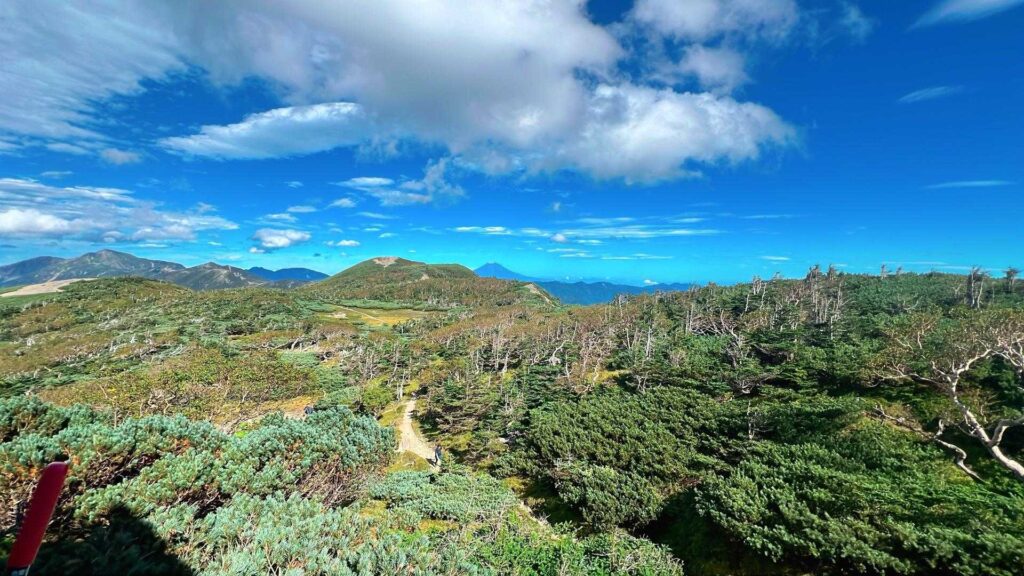 小屋からの景色