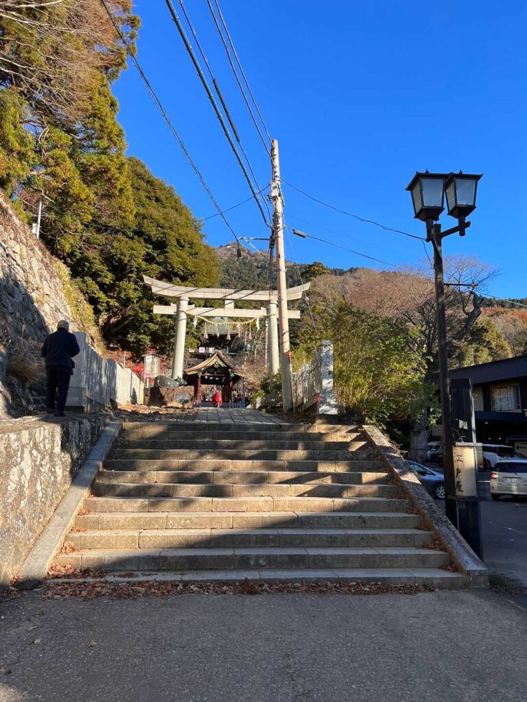 筑波山神社の鳥居