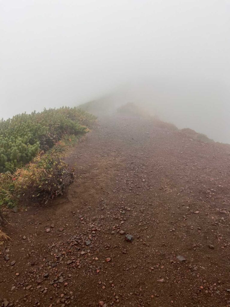 ガスの中を進む