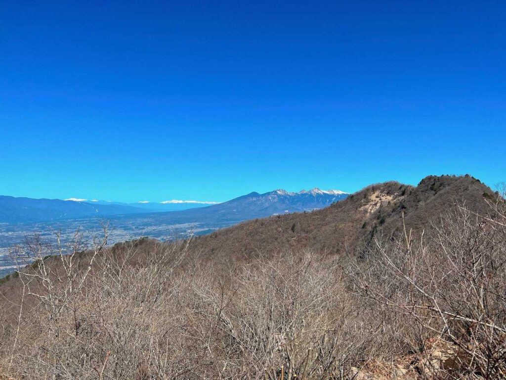 ちょい隠れて 八ヶ岳