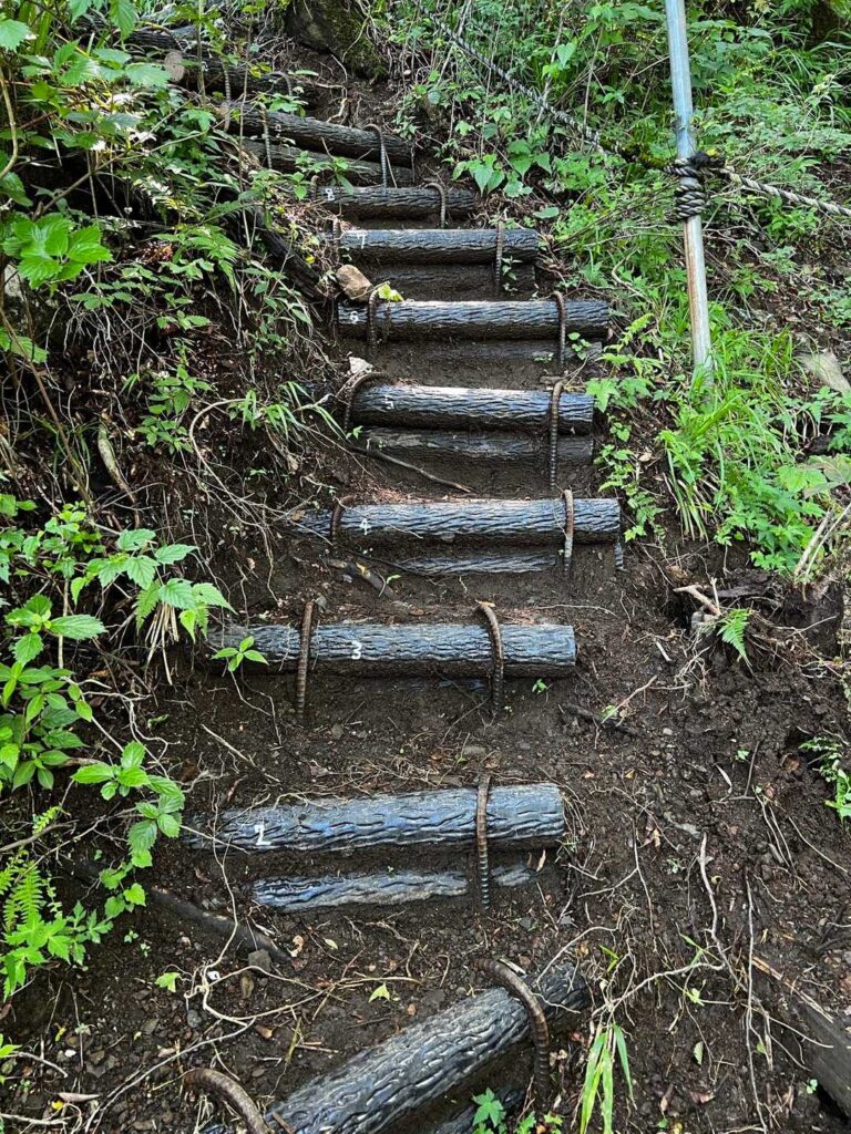 124段 あった模様 多分…😅 / ぼちぼちの急登です