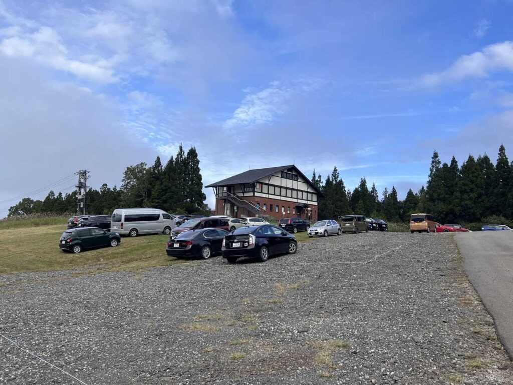 駐車場に無事到着