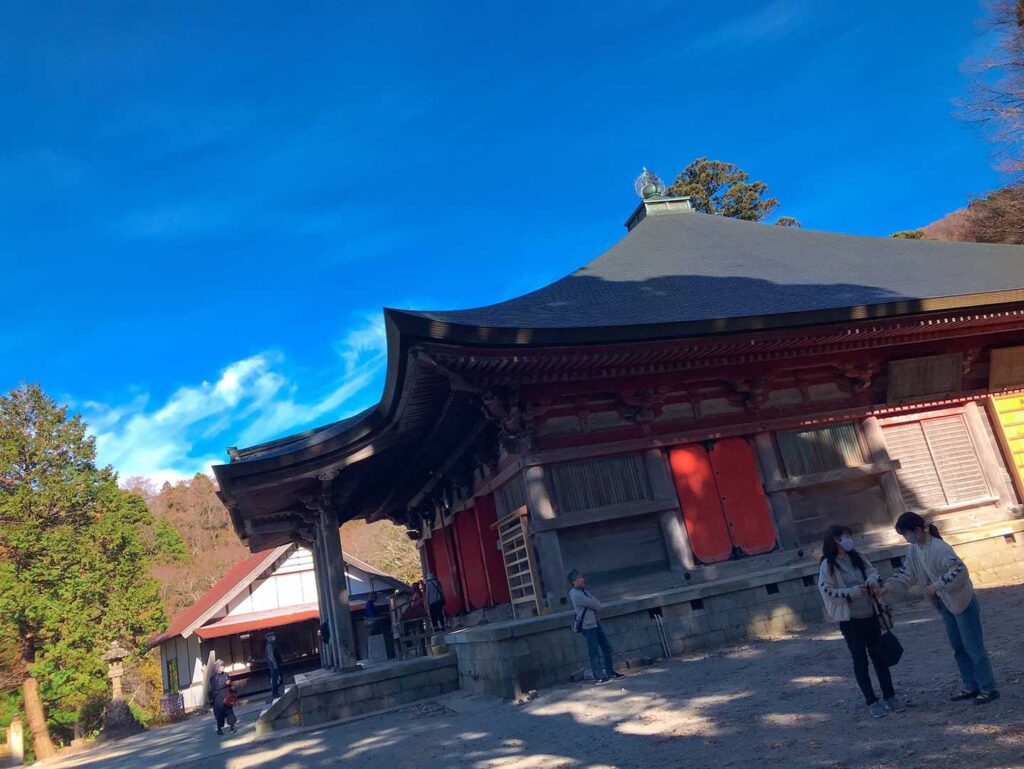 大山寺の本堂