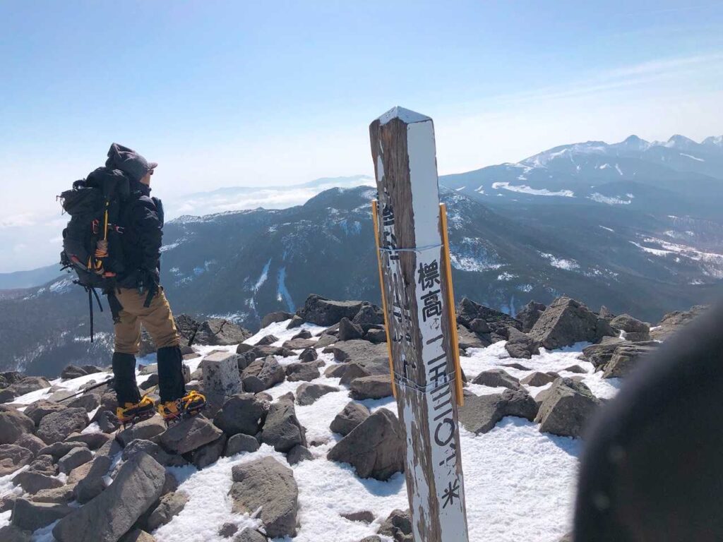 山頂からの大パノラマ