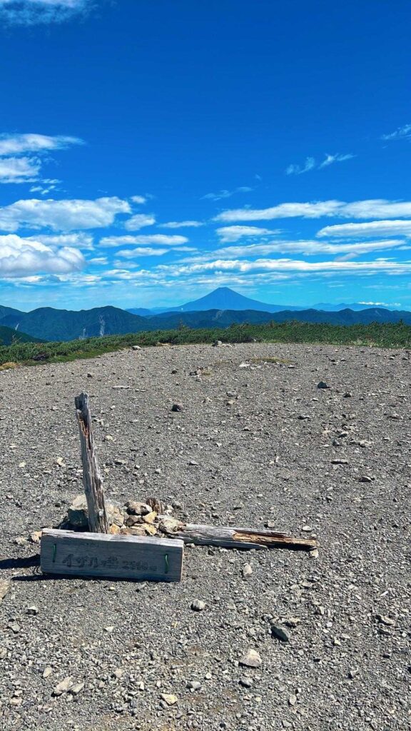 イザルガ岳からの富士山
