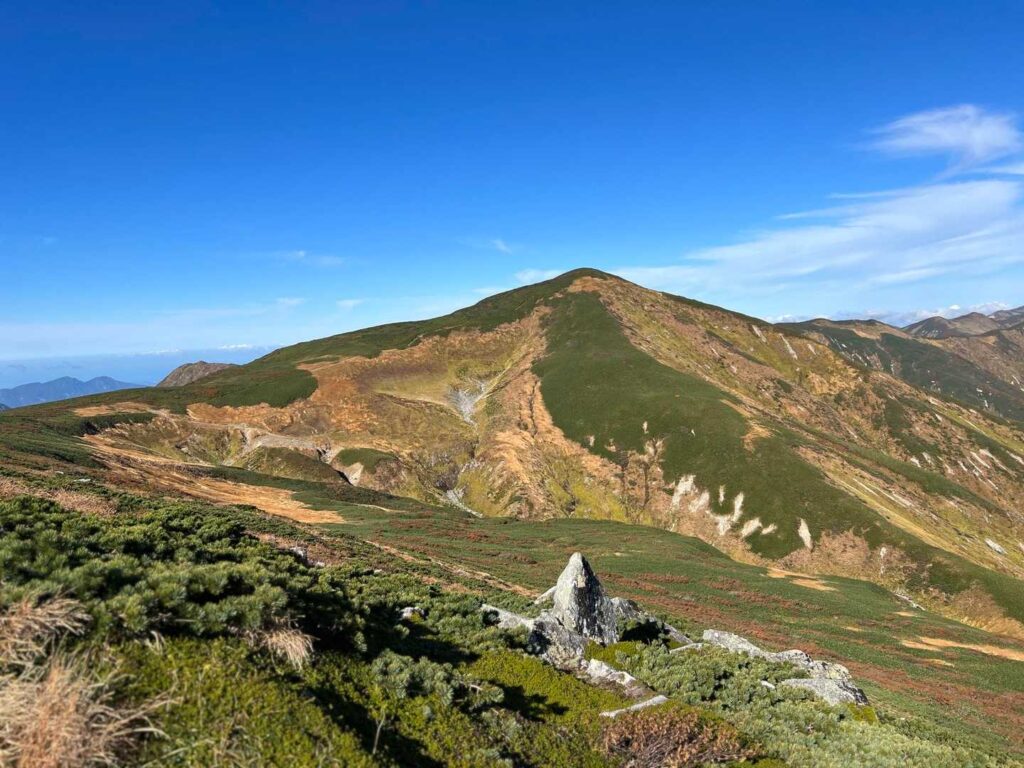 稜線からの絶景