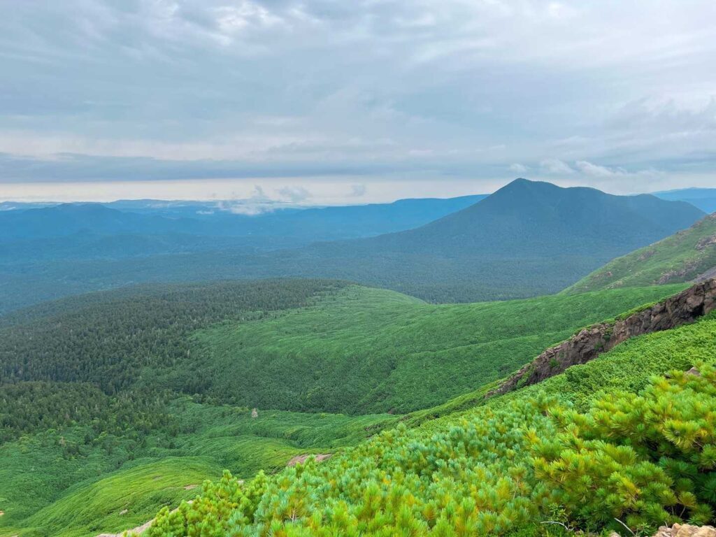 山頂まであと少し
