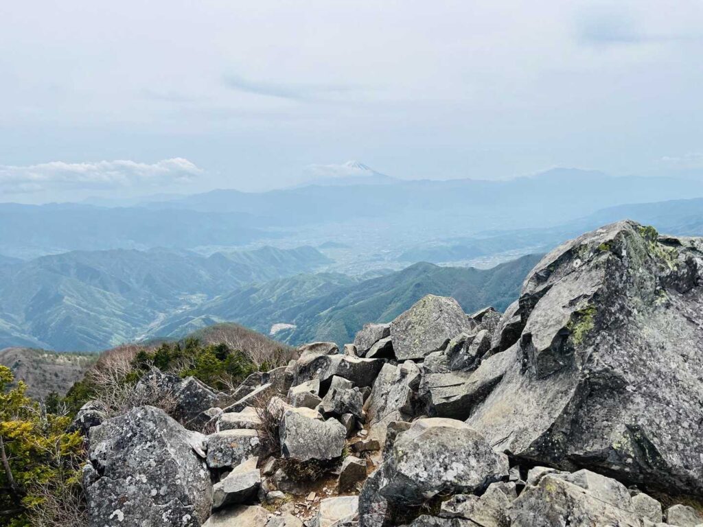 もちろん山頂からも富士山