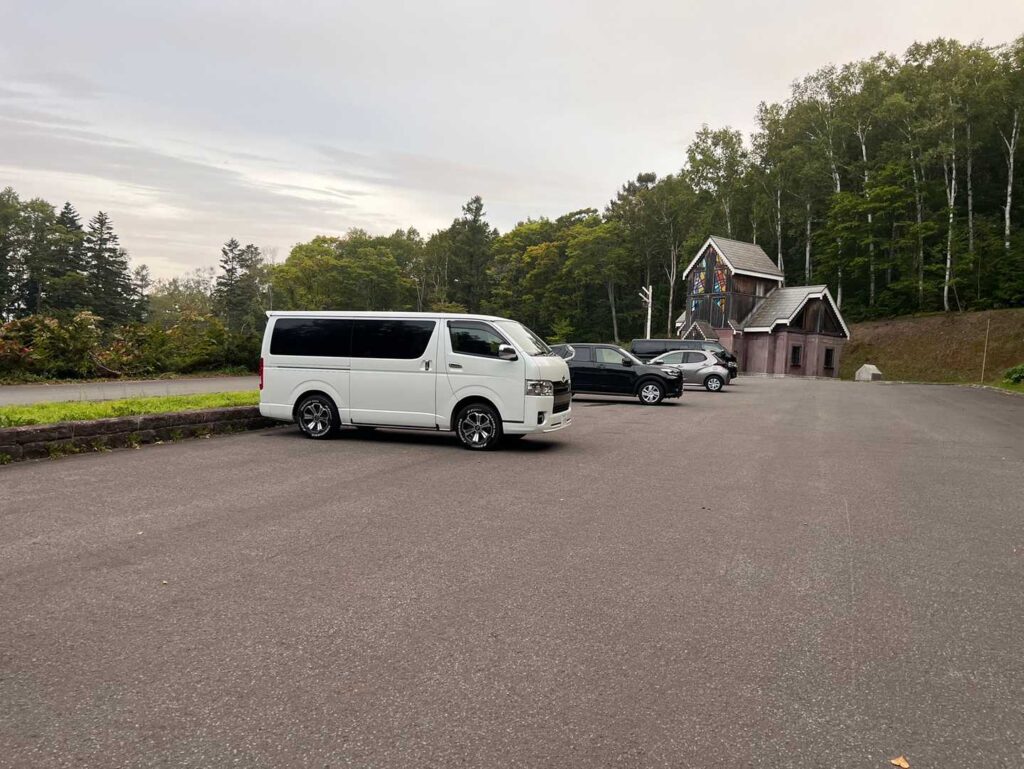 駐車場の様子