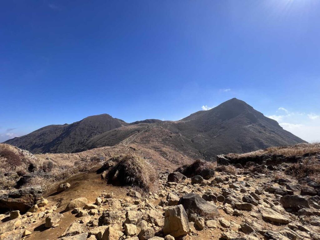 久住山を振り返る