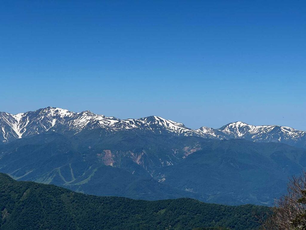 山頂からのパノラマ