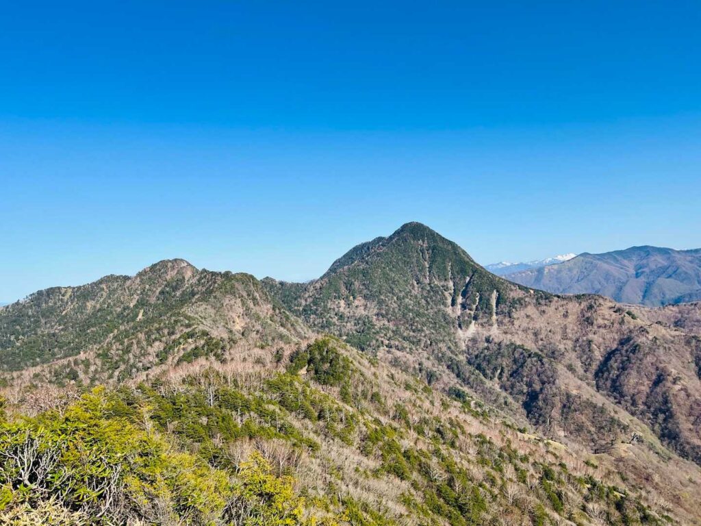 庚申山付近からの展望