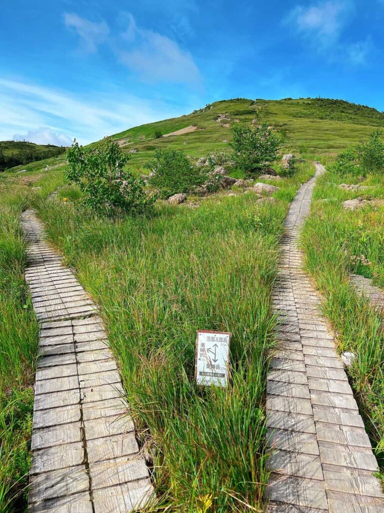 ここから黒部五郎岳への稜線