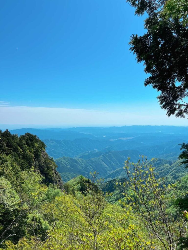 青空が広がる好天