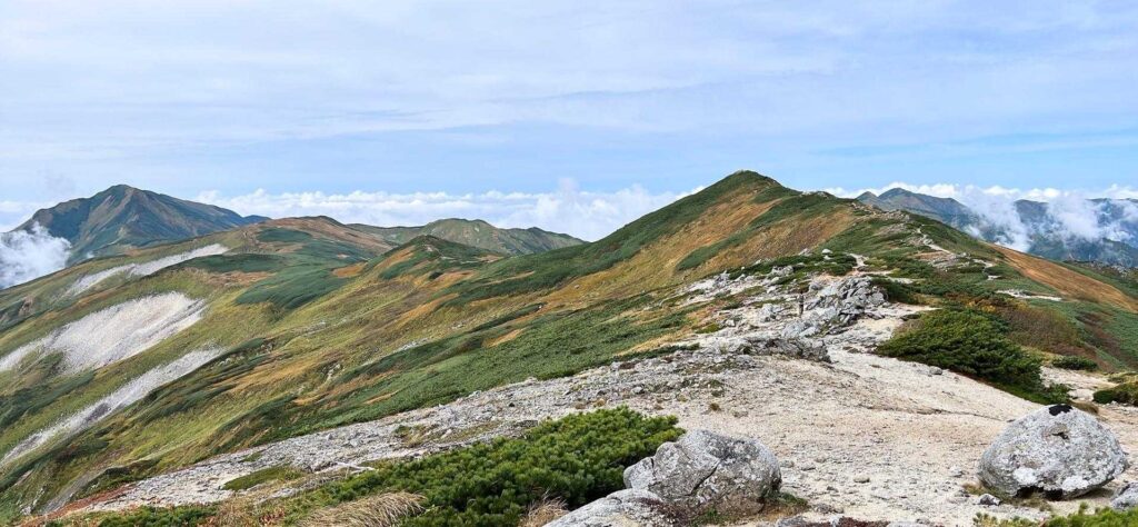 山頂からの展望