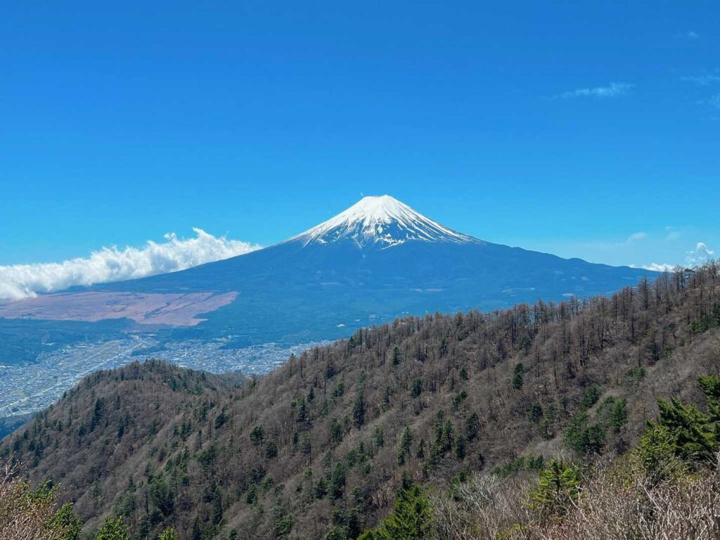 今日は ほんと この時間まで よく見えるよ