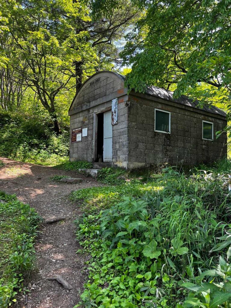 一不動の避難小屋