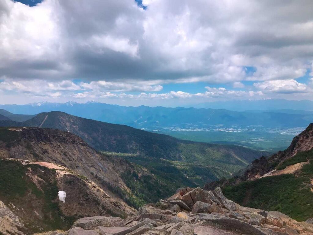 東天狗岳・山頂からの眺望