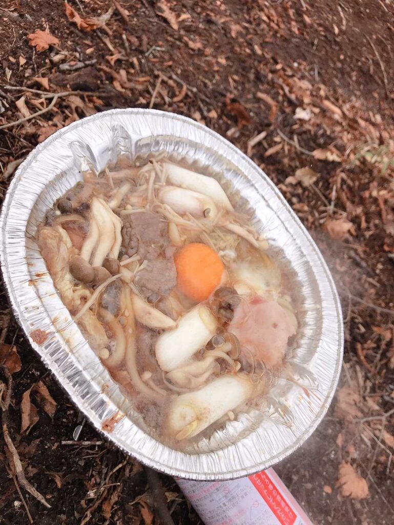 今日はうどんスキを頂きましたぁー😍