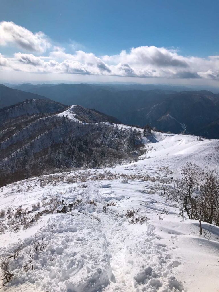 下りは意外と速い