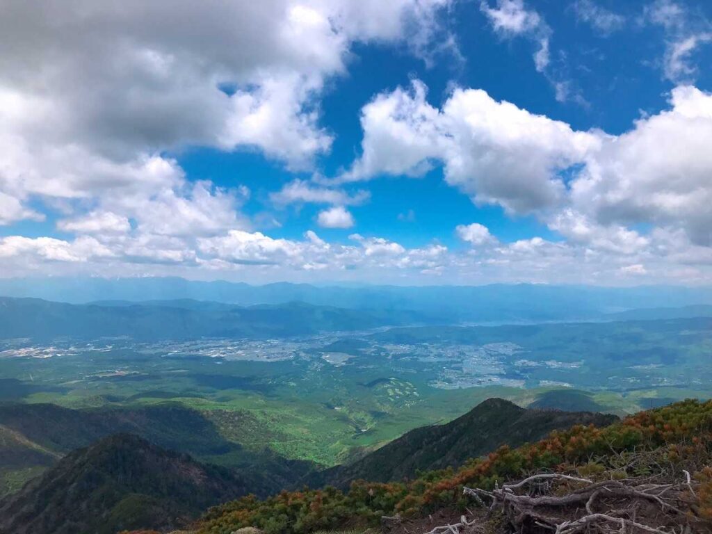 西天狗からの眺望