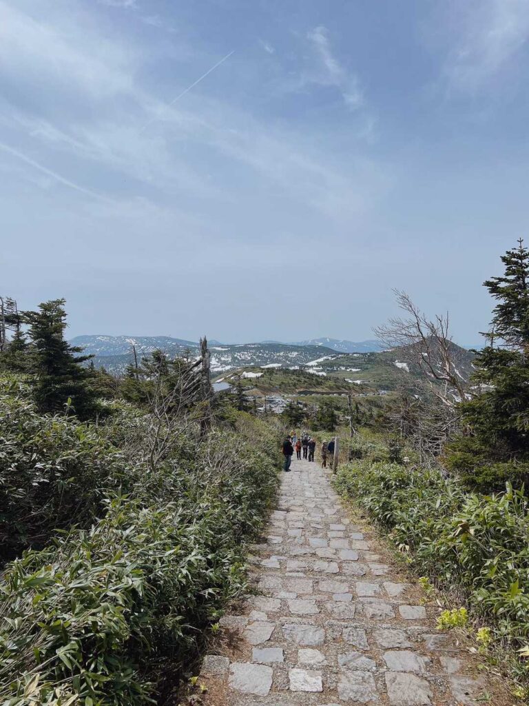 八幡平の反時計回りルート