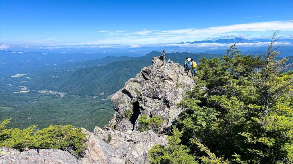 山頂はすぐそこ✋
