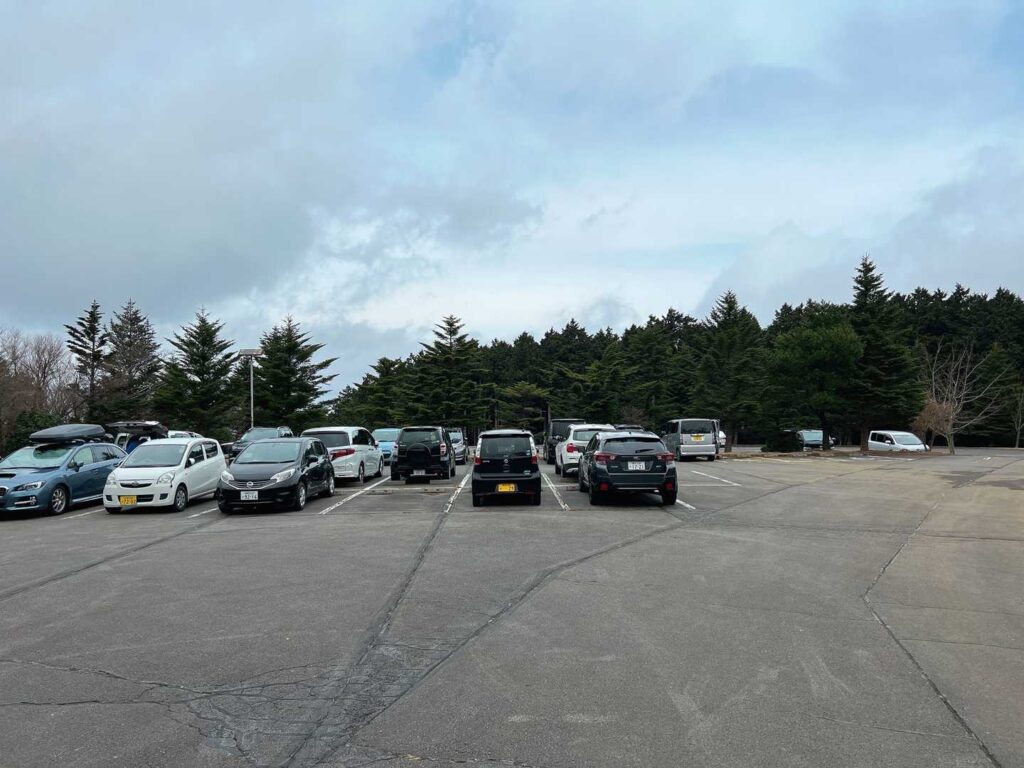 天城高原ハイカー専用駐車場