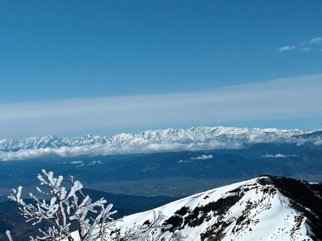見とれちゃう…北アルプスの大パノラマ