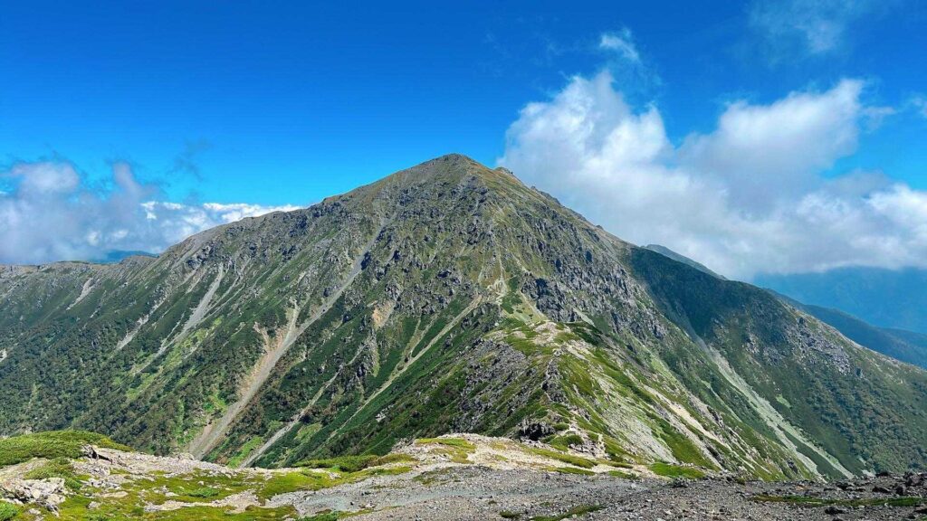 ラスボスの悪沢岳