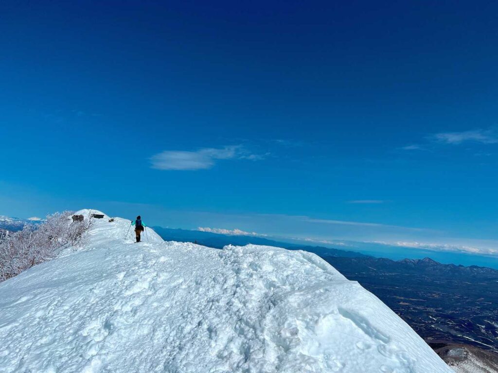 山頂まであとわずか