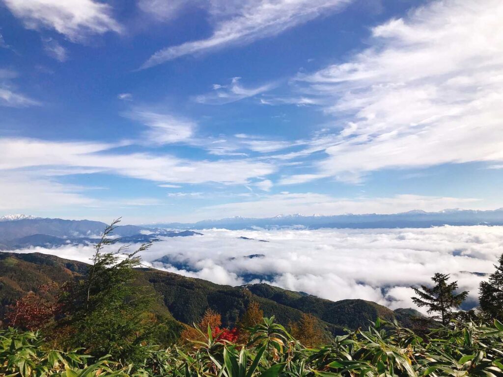 一面に広がる雲海