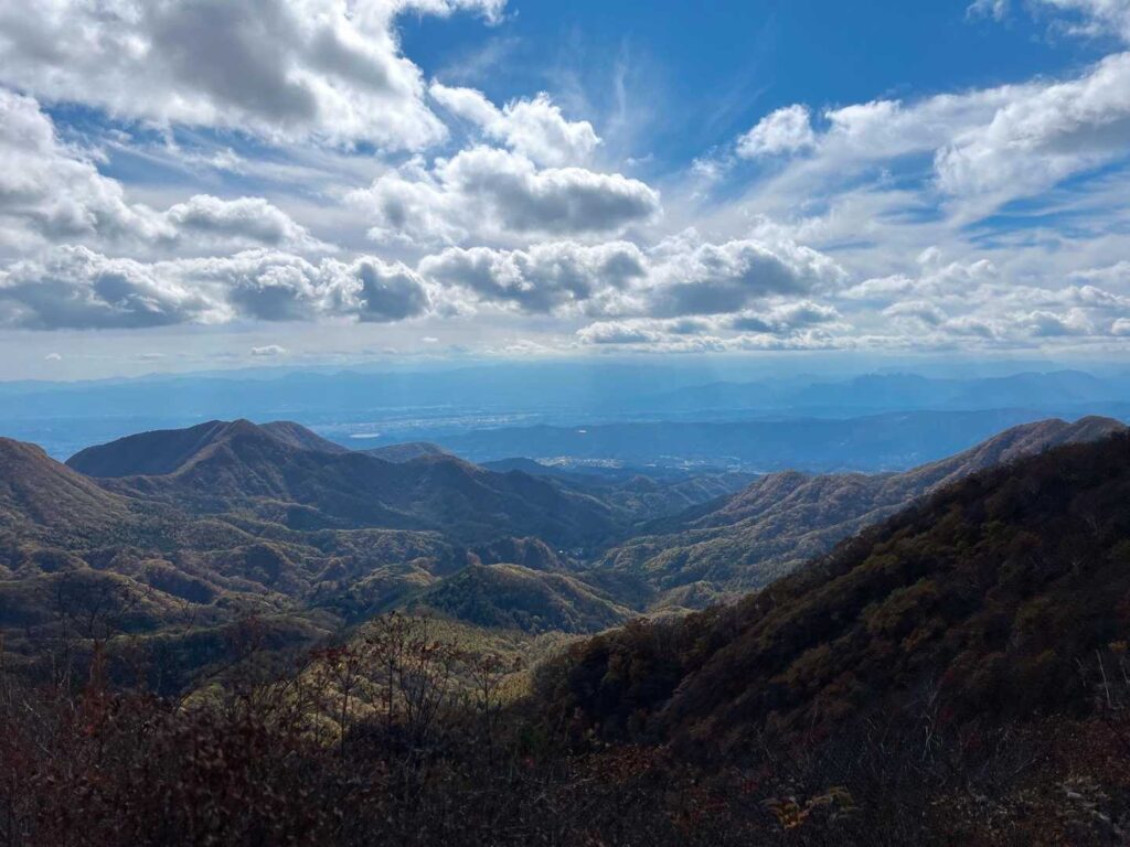 山頂からはこんな景色が