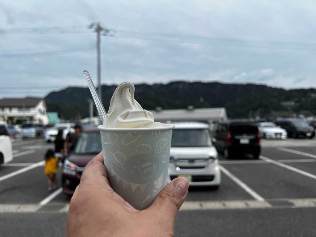 やっぱり下山後のソフト / 別腹だなぁ / 今回もおつかれさまでした