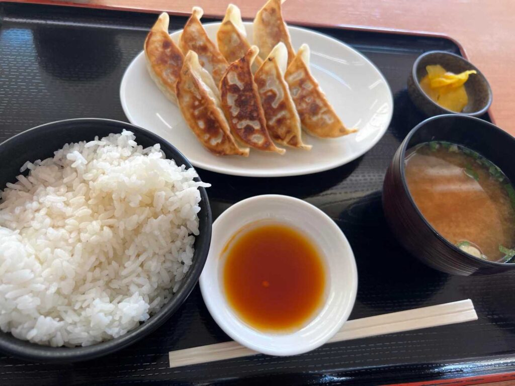 宇都宮餃子の定食