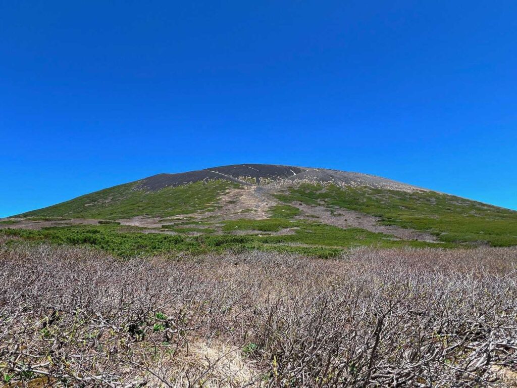 遠くなった岩手山