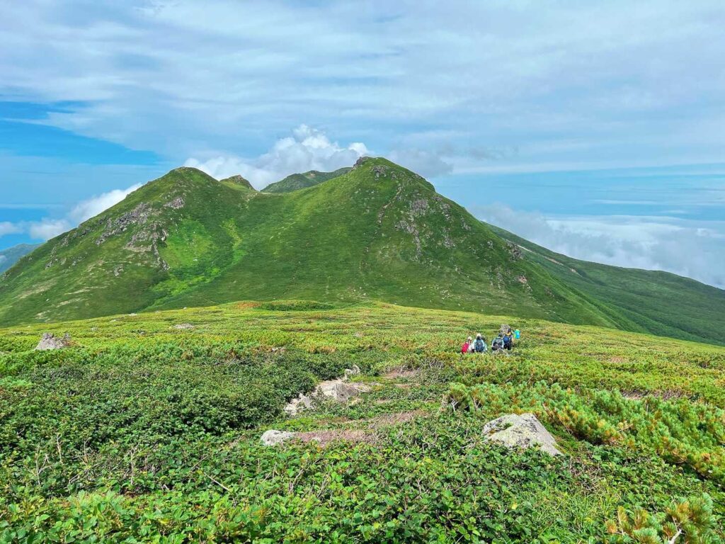 羅臼平まで無事に戻ってきた