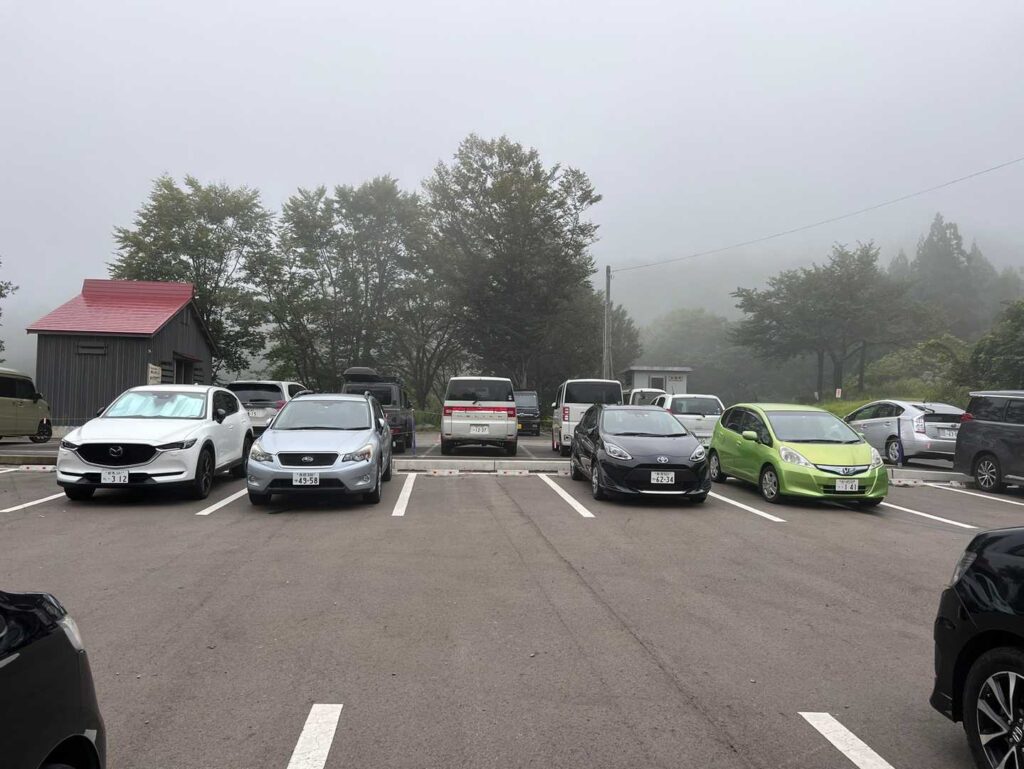 桜坂駐車場の様子