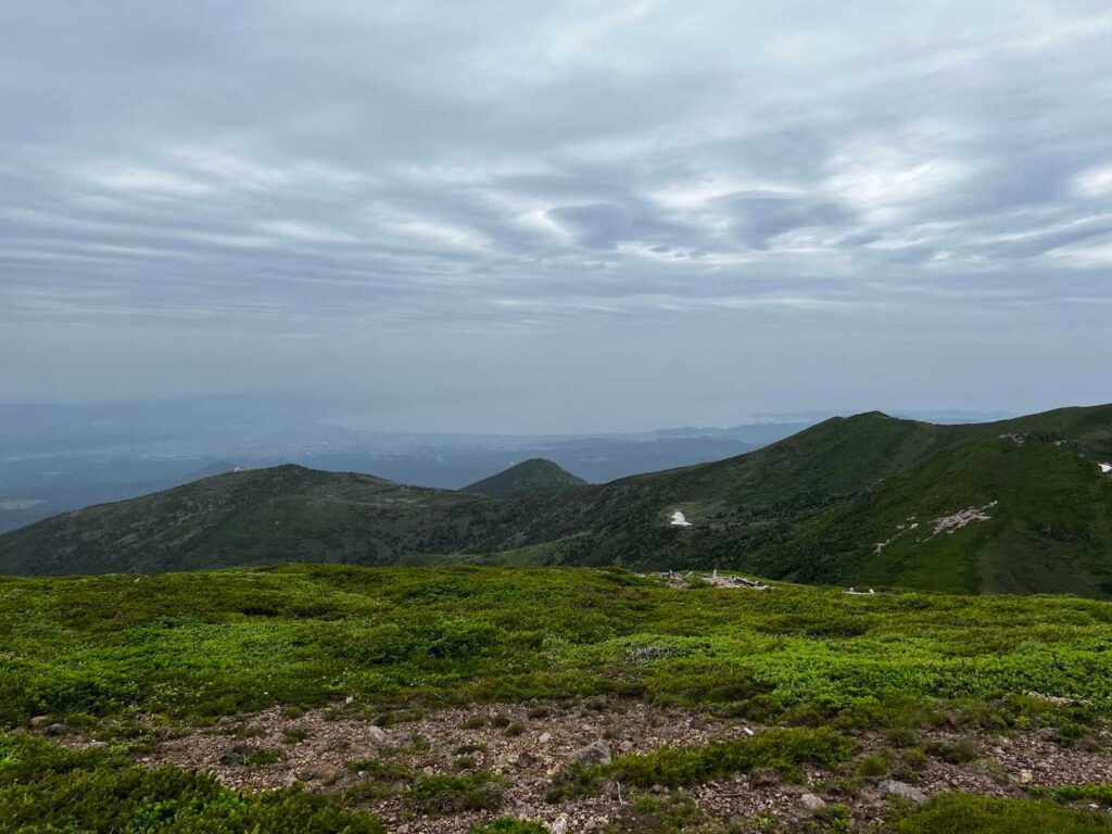山頂からの眺望