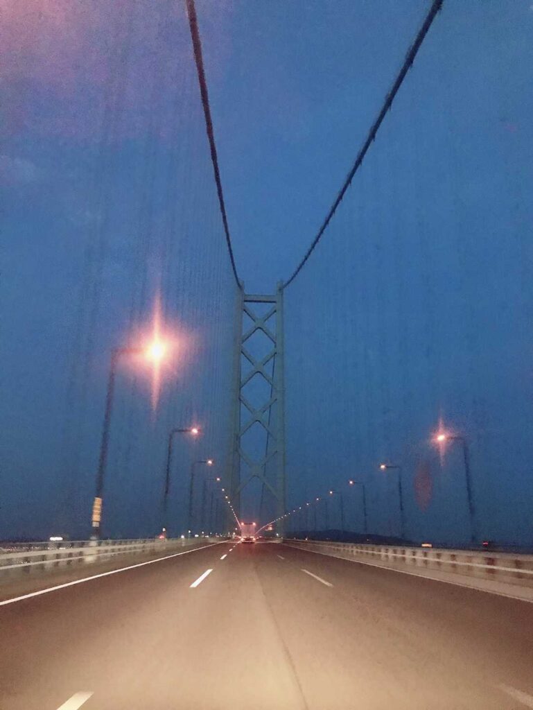 明石海峡大橋なぅ笑